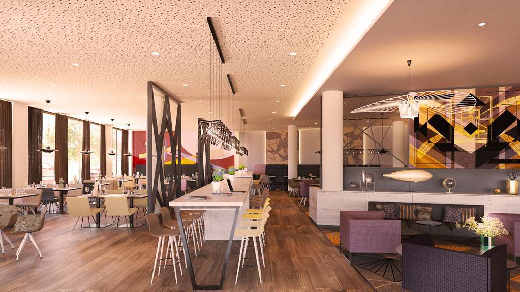 Holiday Inn - The Niu, Air Frankfurt Messe By Ihg Frankfurt am Main Restoran gambar