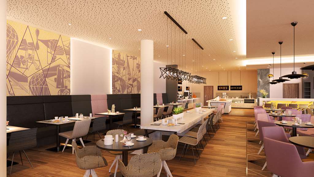 Holiday Inn - The Niu, Air Frankfurt Messe By Ihg Frankfurt am Main Restoran gambar
